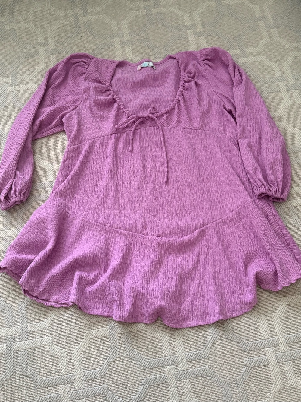 Free People Pink Tunic Top